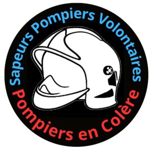 Ecusson "Sapeurs-pompiers en colère".