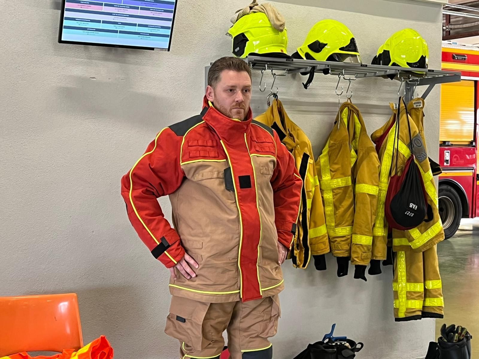 Nouvelle tenue de feu